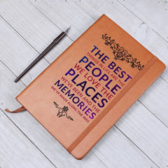People Places Memories Journal – Customizable Reflection by Humble Shines
