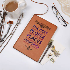 People Places Memories Journal – Customizable Reflection by Humble Shines