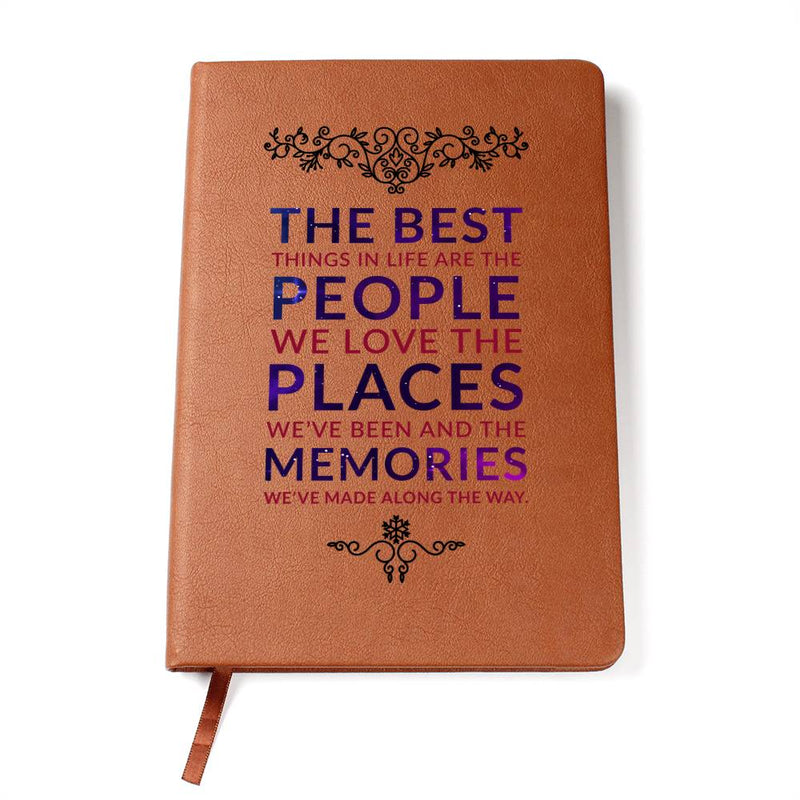 People Places Memories Journal – Customizable Reflection by Humble Shines