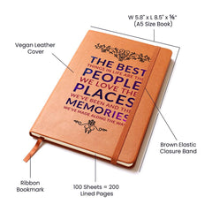 People Places Memories Journal – Customizable Reflection by Humble Shines